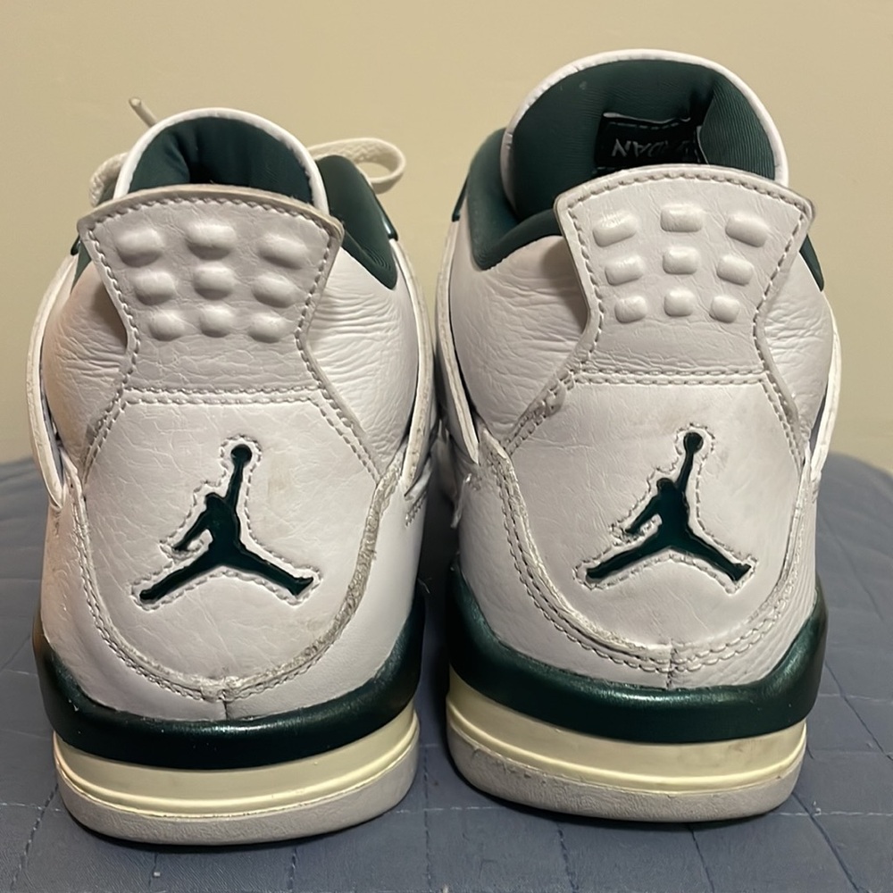Air Jordan 4 Retro Oxidized Green (GS) Youth 5.5 like new very good condition - Picture 7 of 11